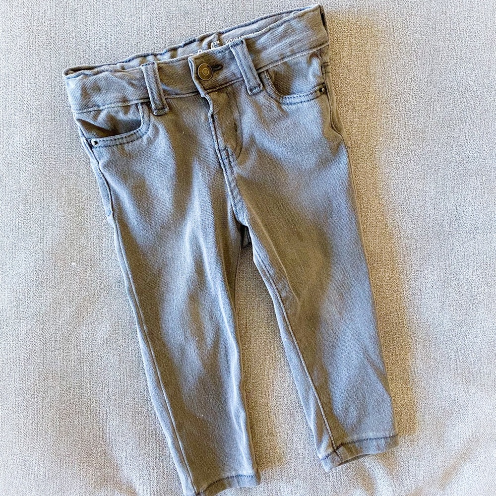 Grey jeggings